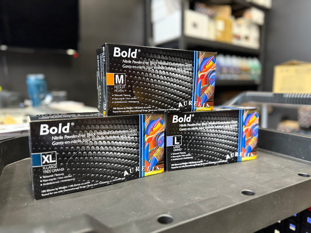 Black Nitrile Powder-Free Gloves