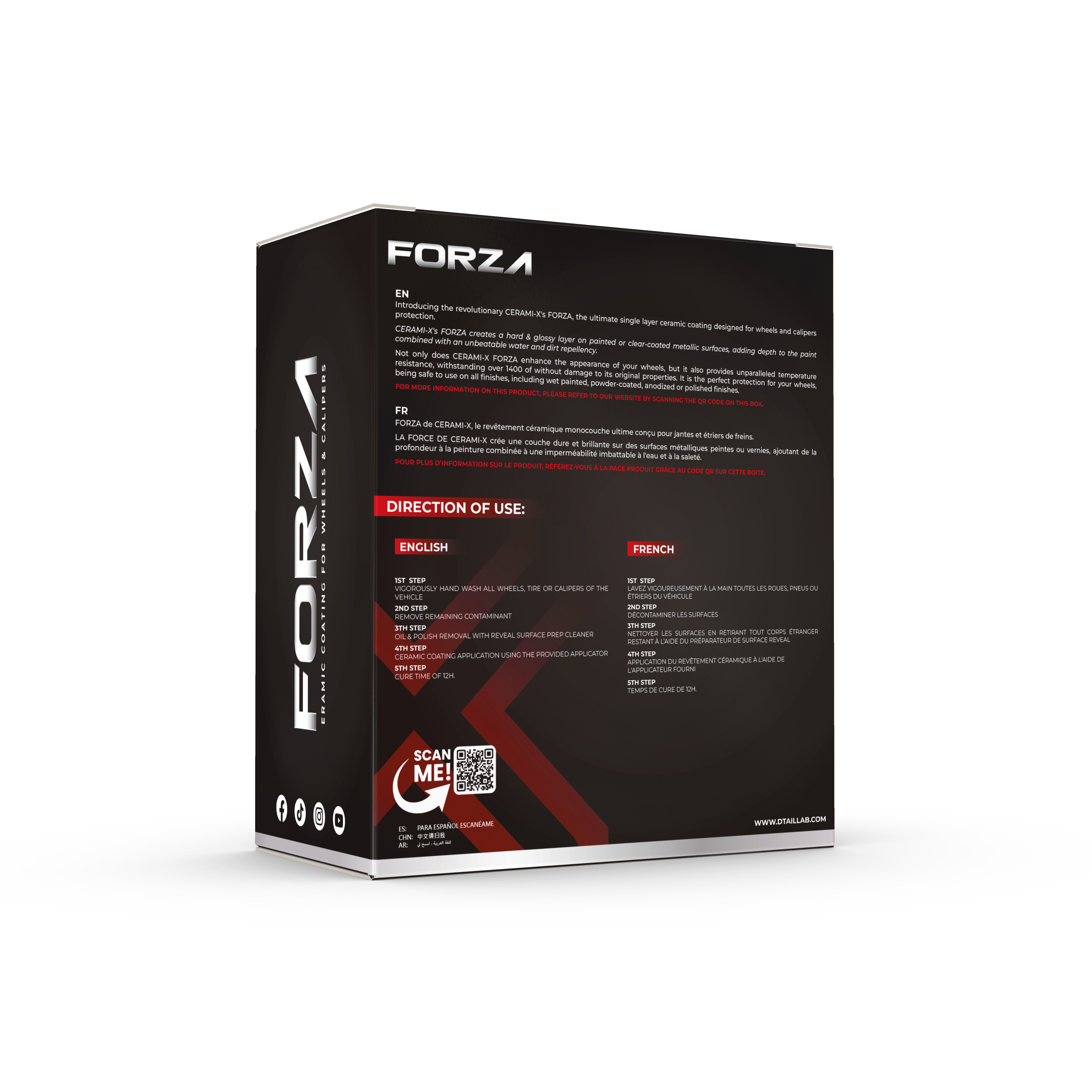 CERAMI-X FORZA Ceramic Coating for Wheels & Calipers
