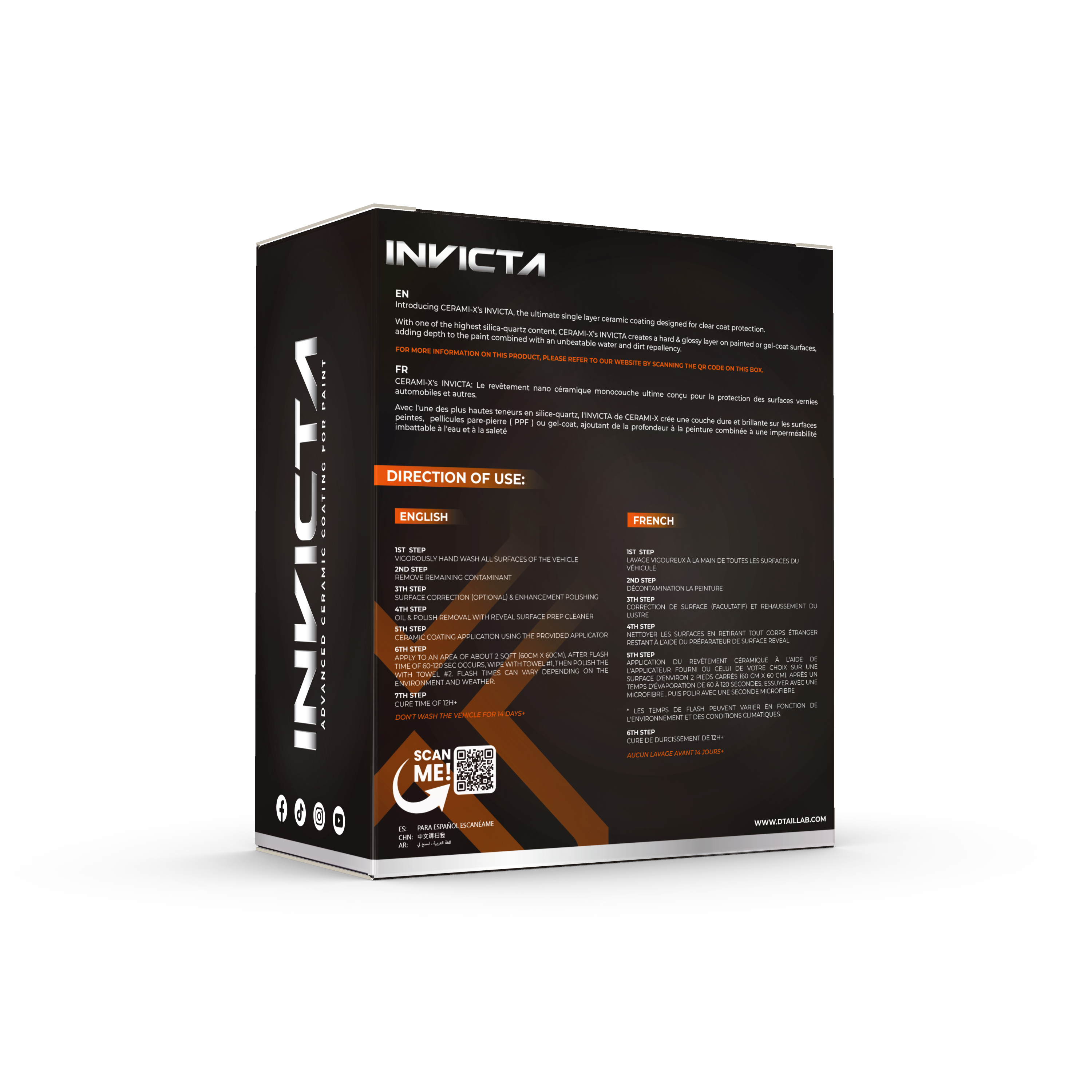 CERAMI-X INVICTA Advanced Ceramic Coating for Paint