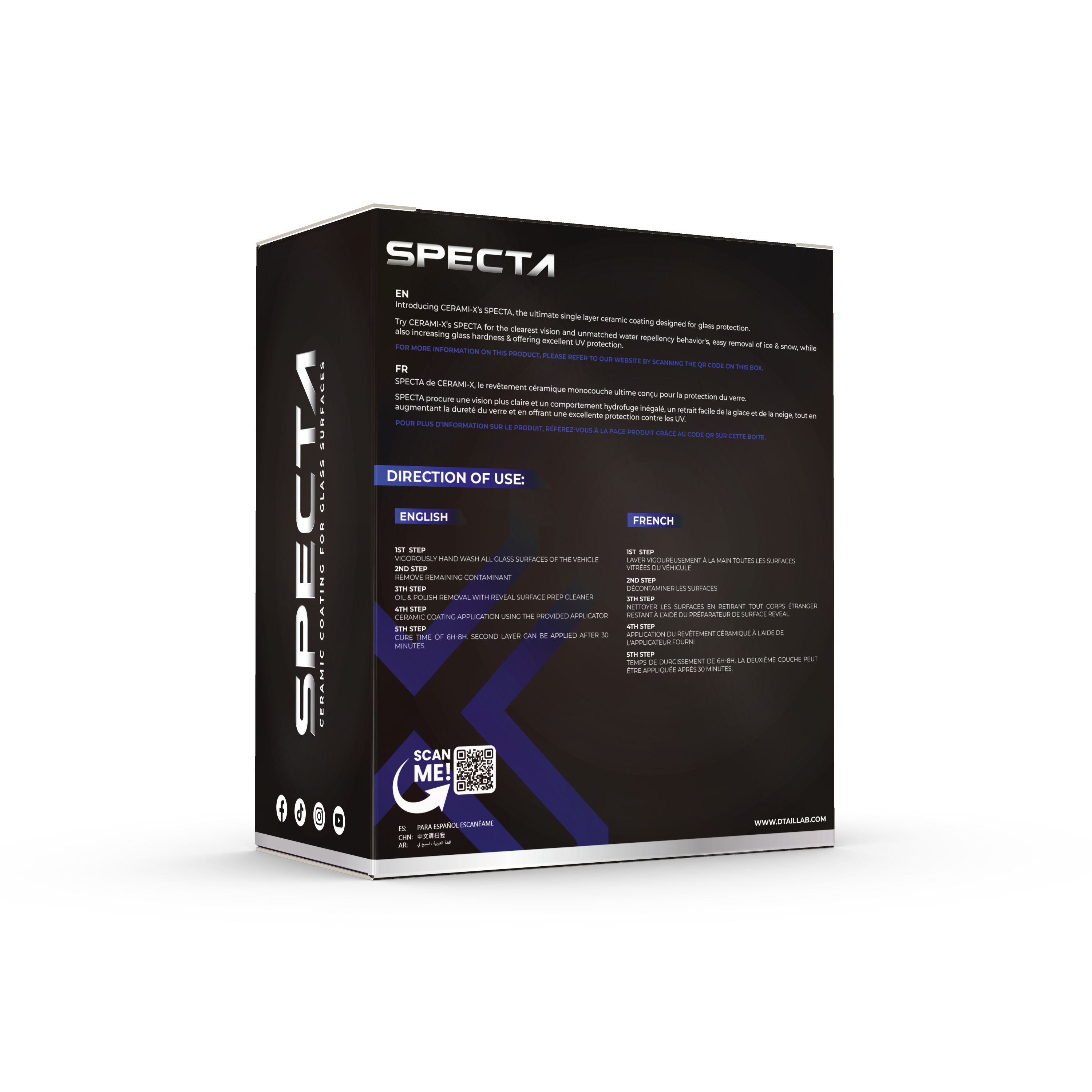 CERAMI-X SPECTA Ceramic Coating for Glass