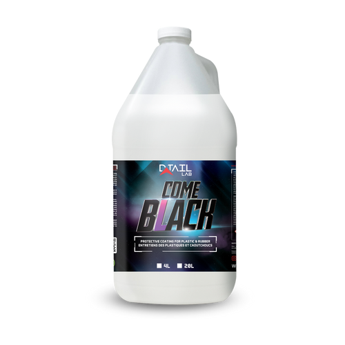 COMEBLACK Plastic & Rubber Trim Coating