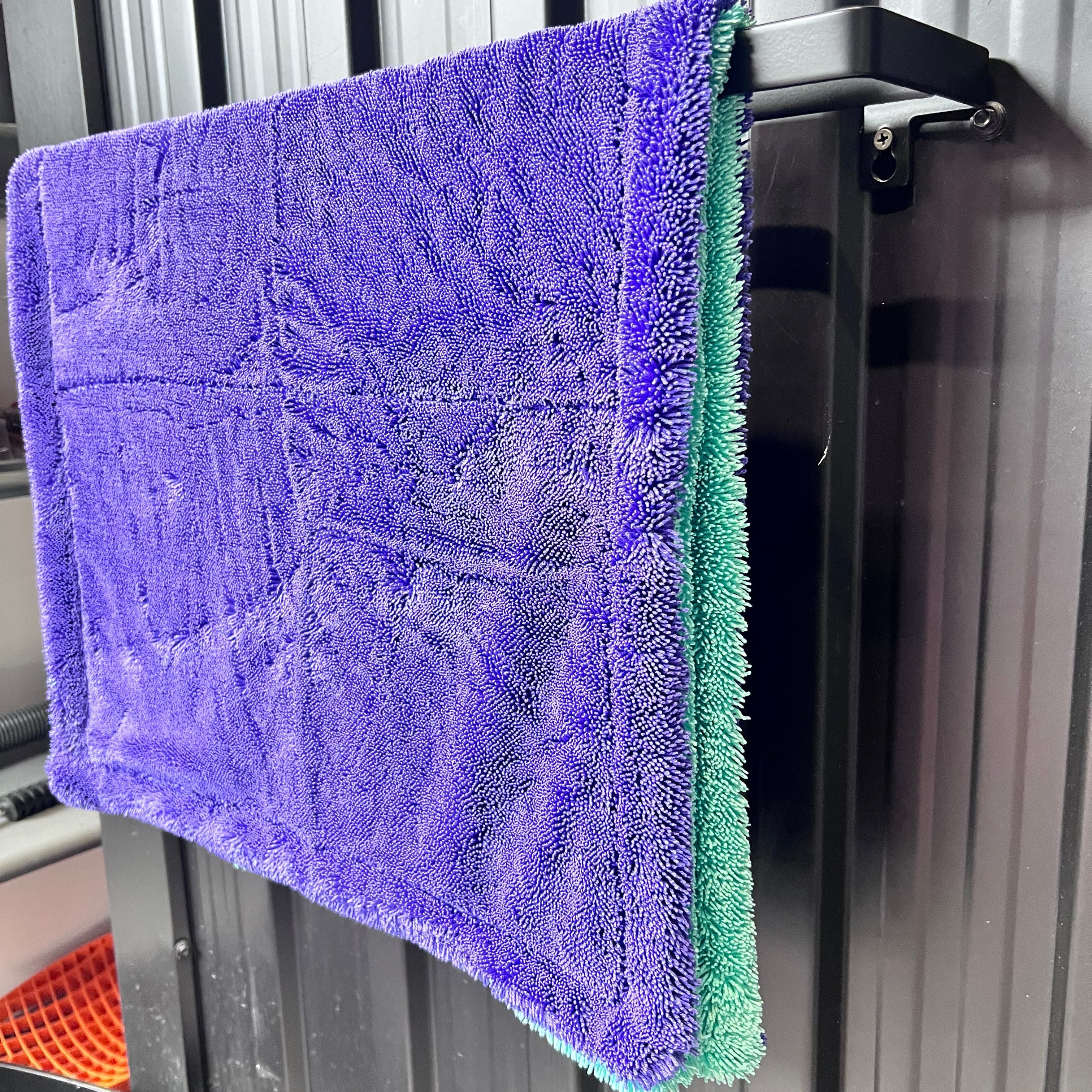 New* Dual Twisted Loop Microfiber Drying Towel 1600 GSM