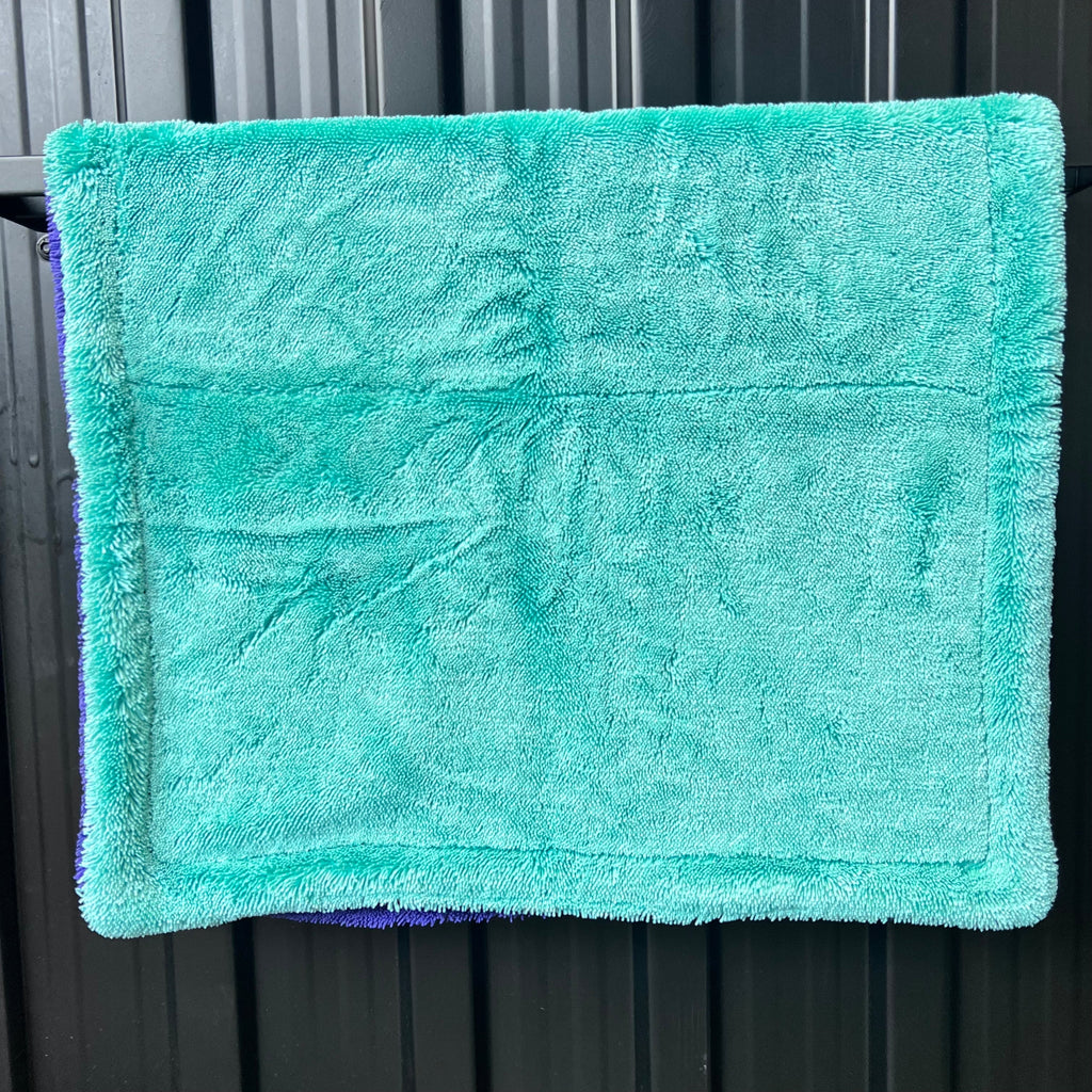 New* Dual Twisted Loop Microfiber Drying Towel 1600 GSM