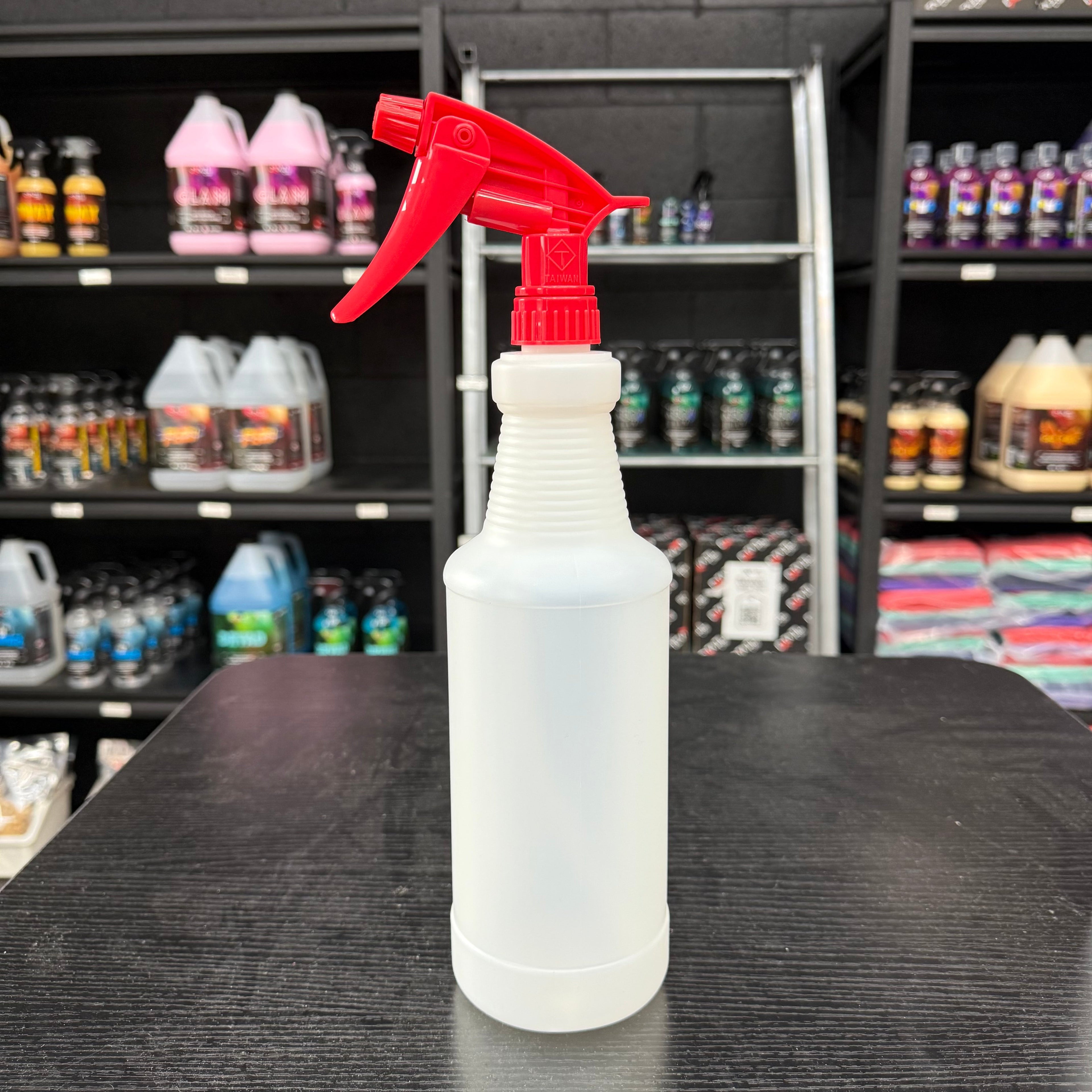 Red High-Output Heavy-Duty & Chemical Resistant Trigger Sprayer 28/400