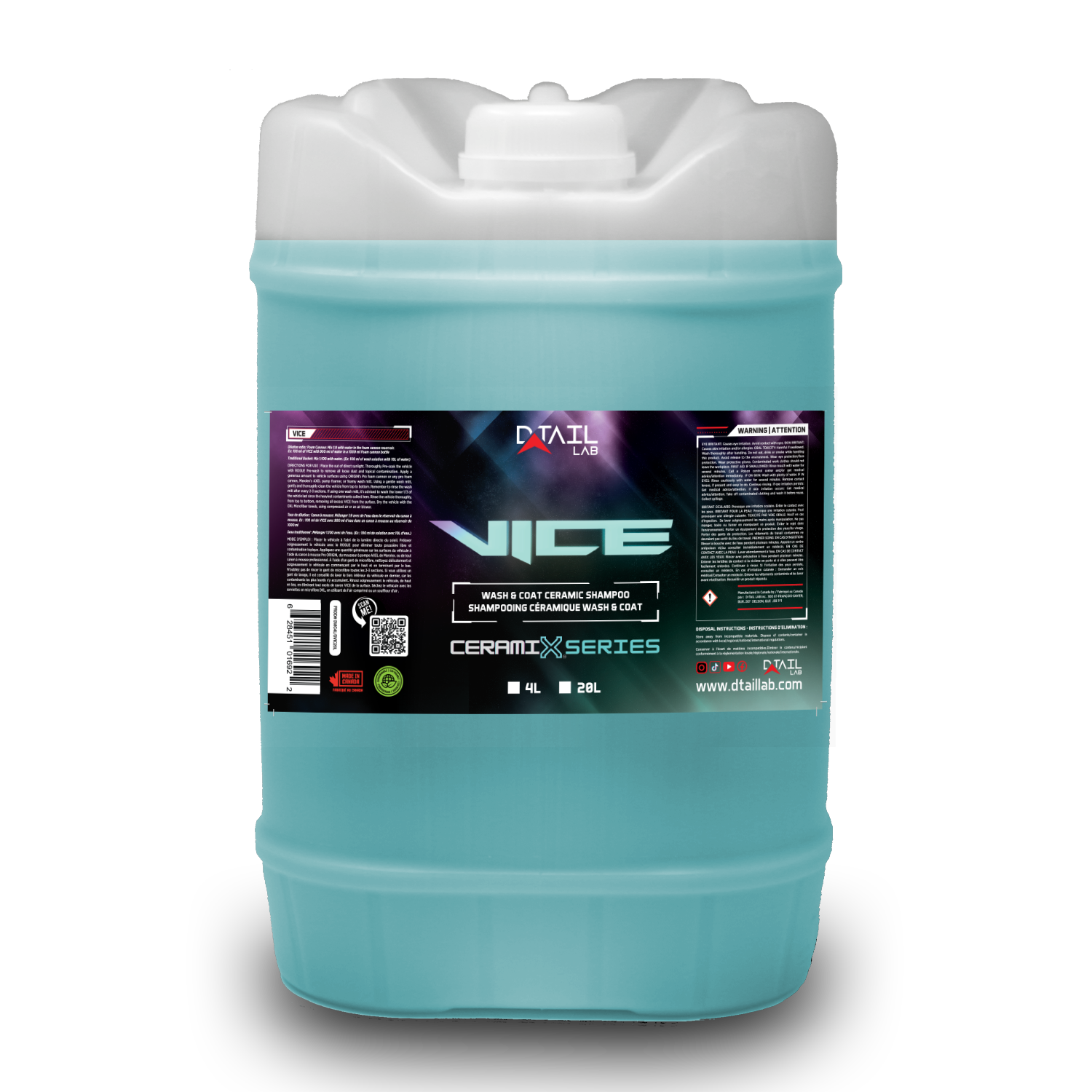 VICE Wash & Coat Ceramic Shampoo